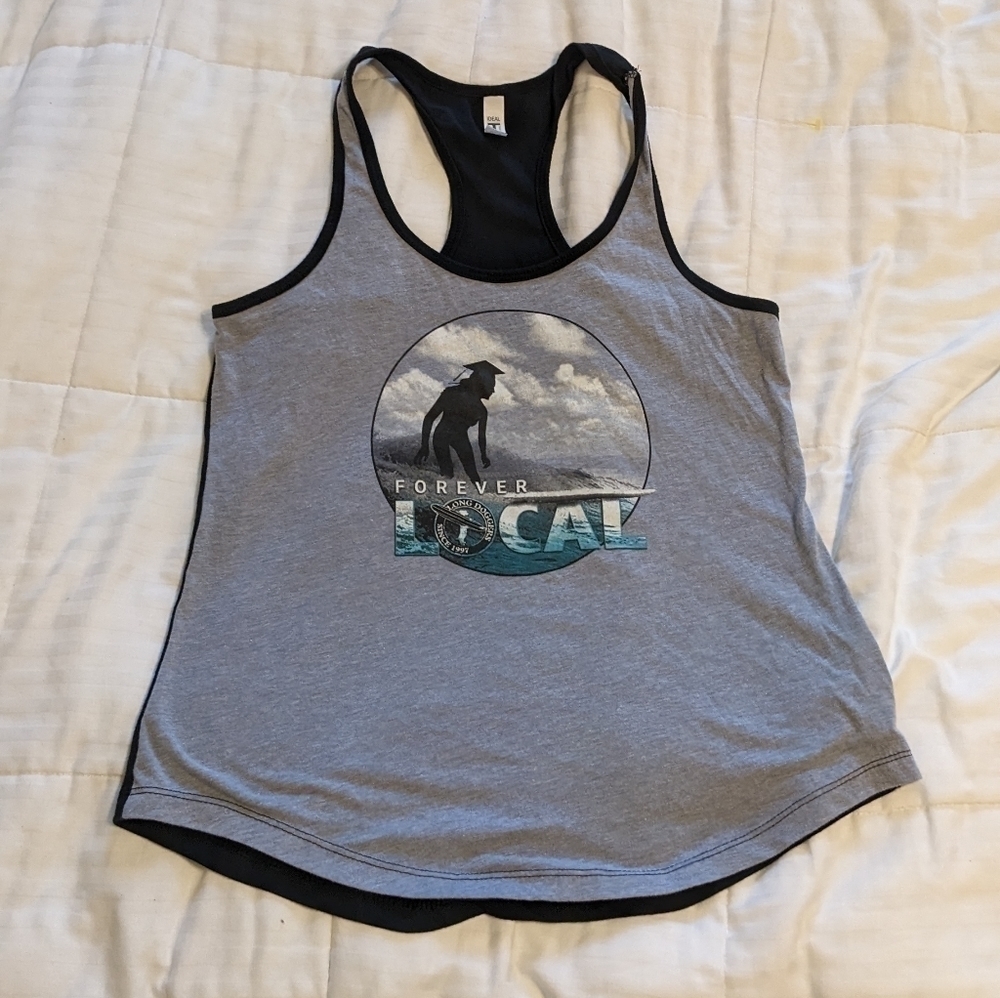 Forever Local graduate t-back tank top size Large